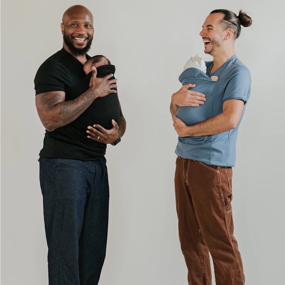 Baby Carrier Dad Shirt in Brook